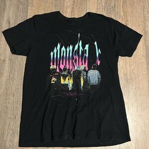 Monsta X Shirt Black Official Adult Size XXL K-pop